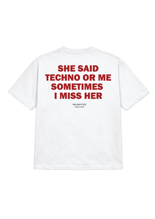 Techno or her tee (New Edition)