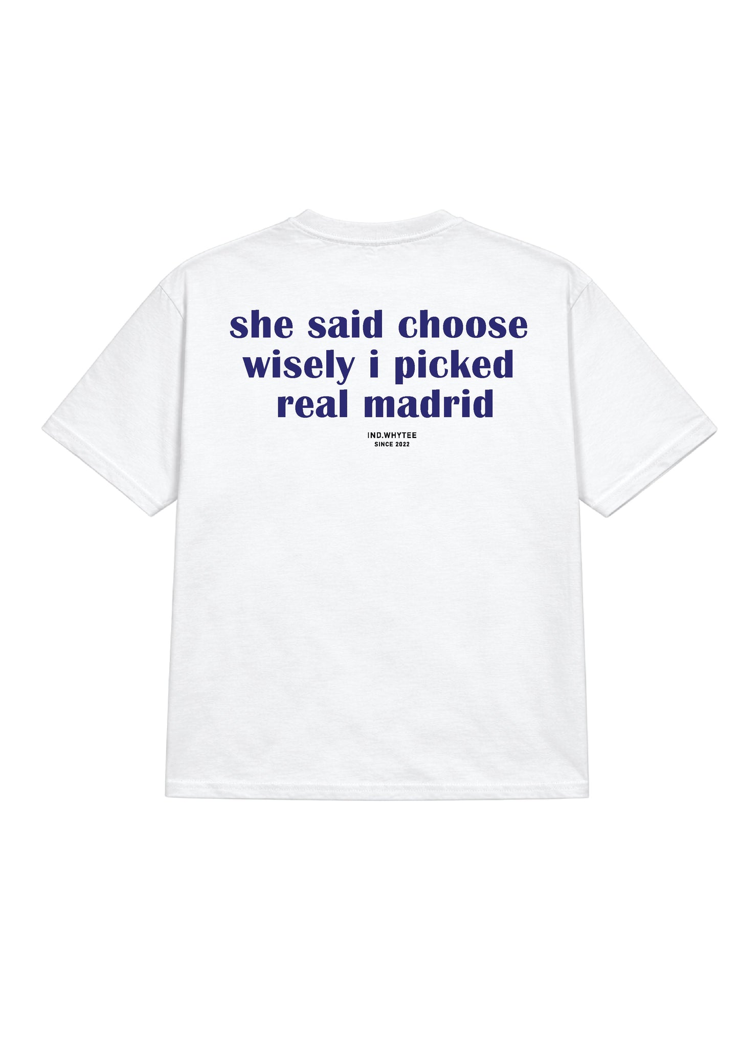 I picked real madrid tee