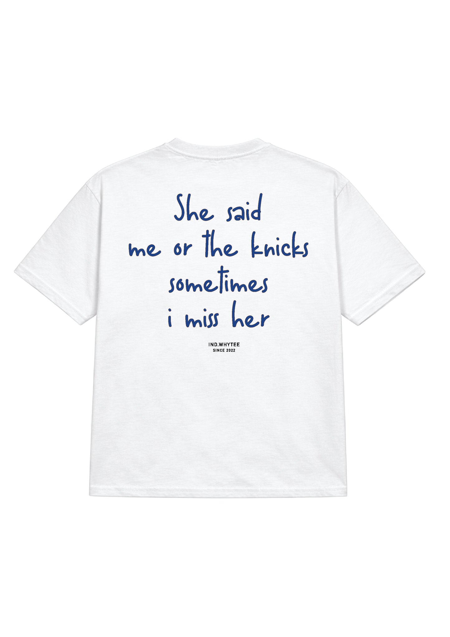 The knicks or Her tee