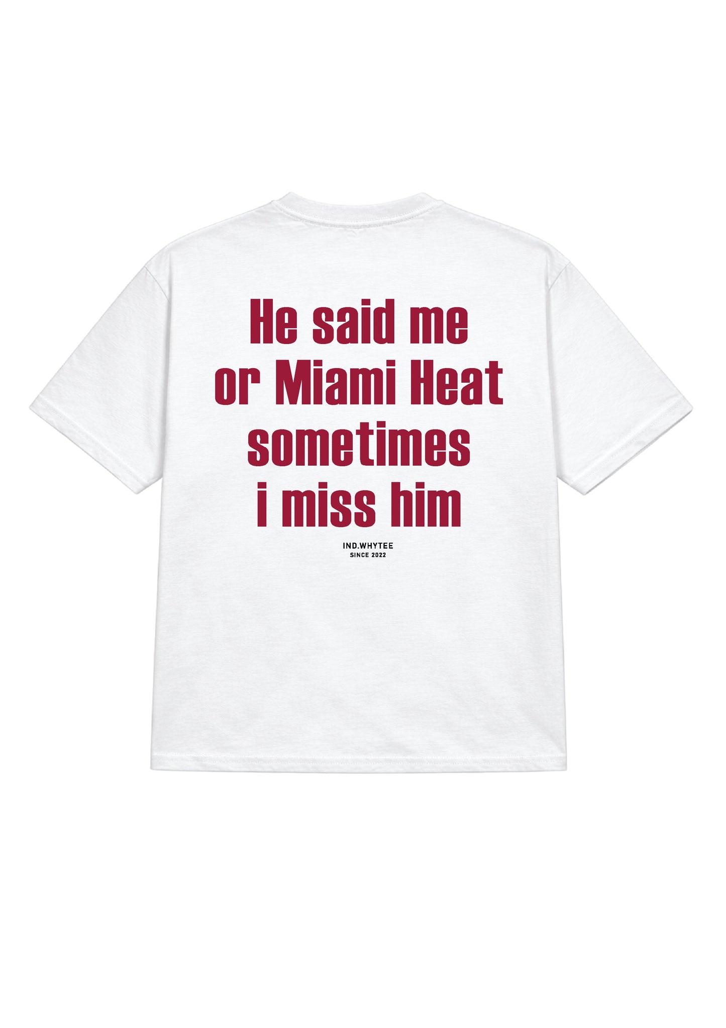 Miami heat or him tee