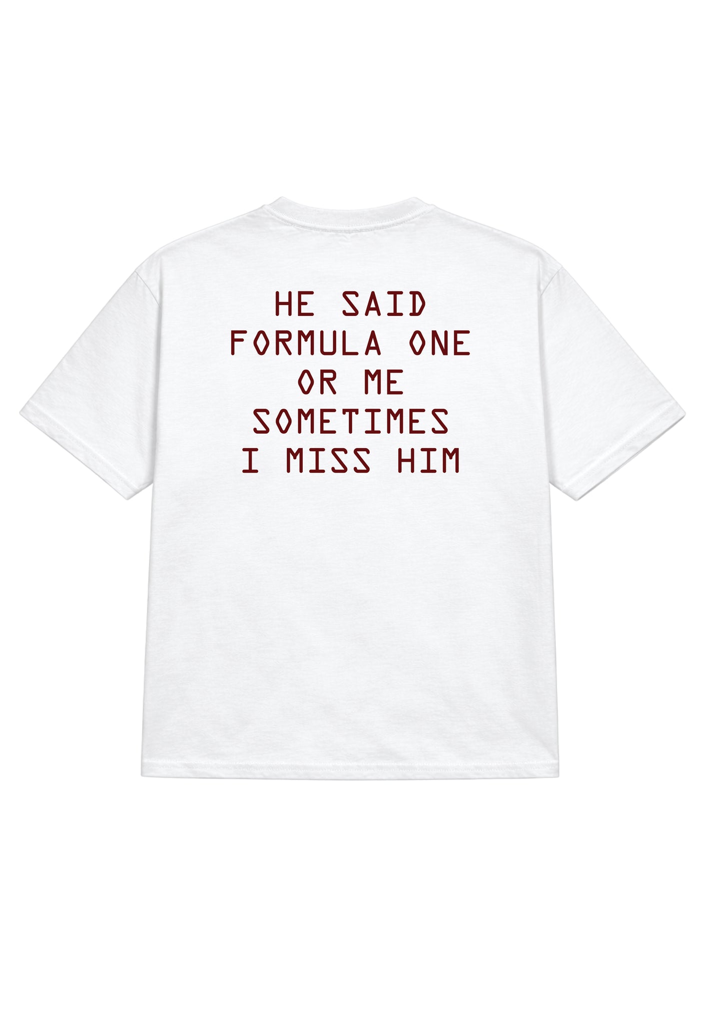 Formula 1 or Him tee