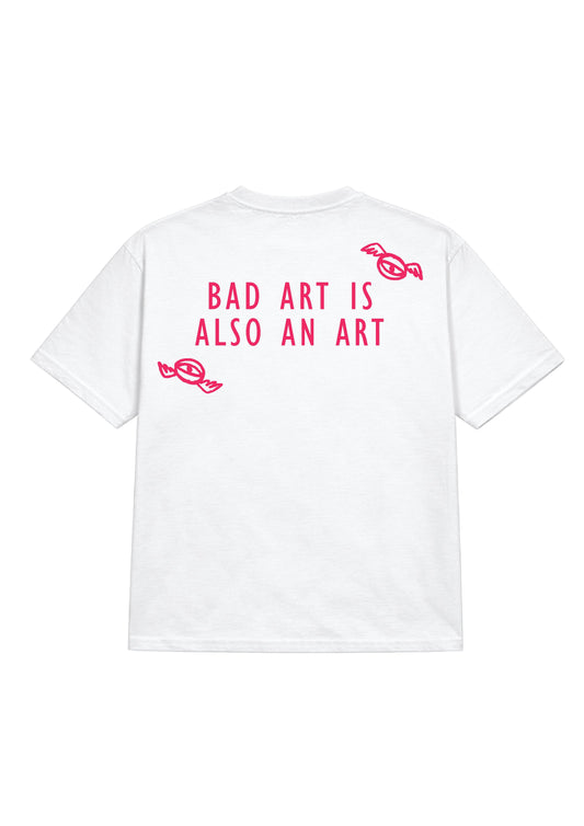 Bad is an art tshirt