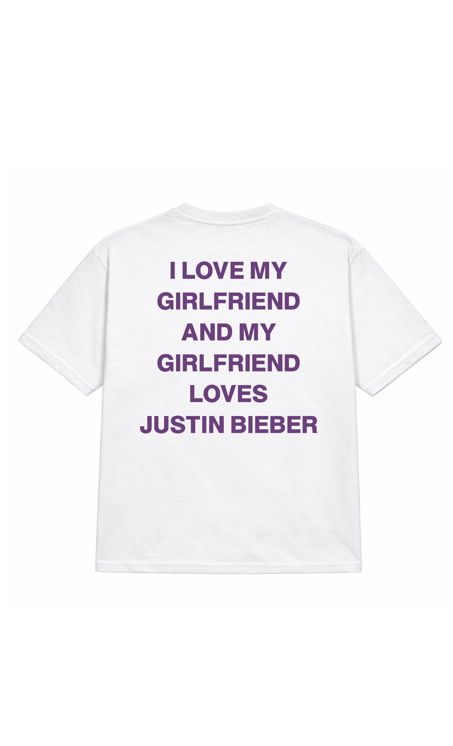 My Girlfriend loves Justin biber tee