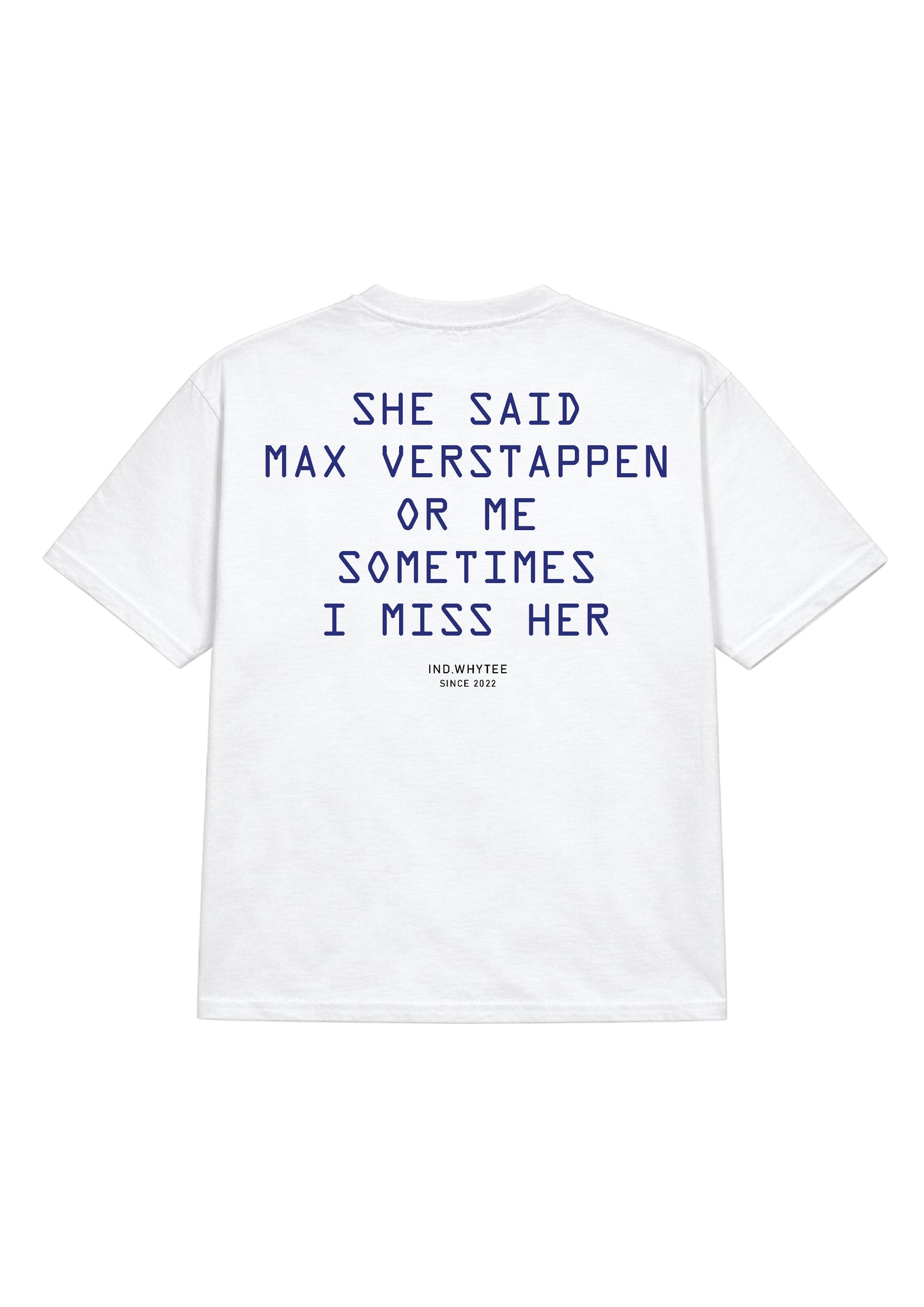 Max Verstappen or her tee