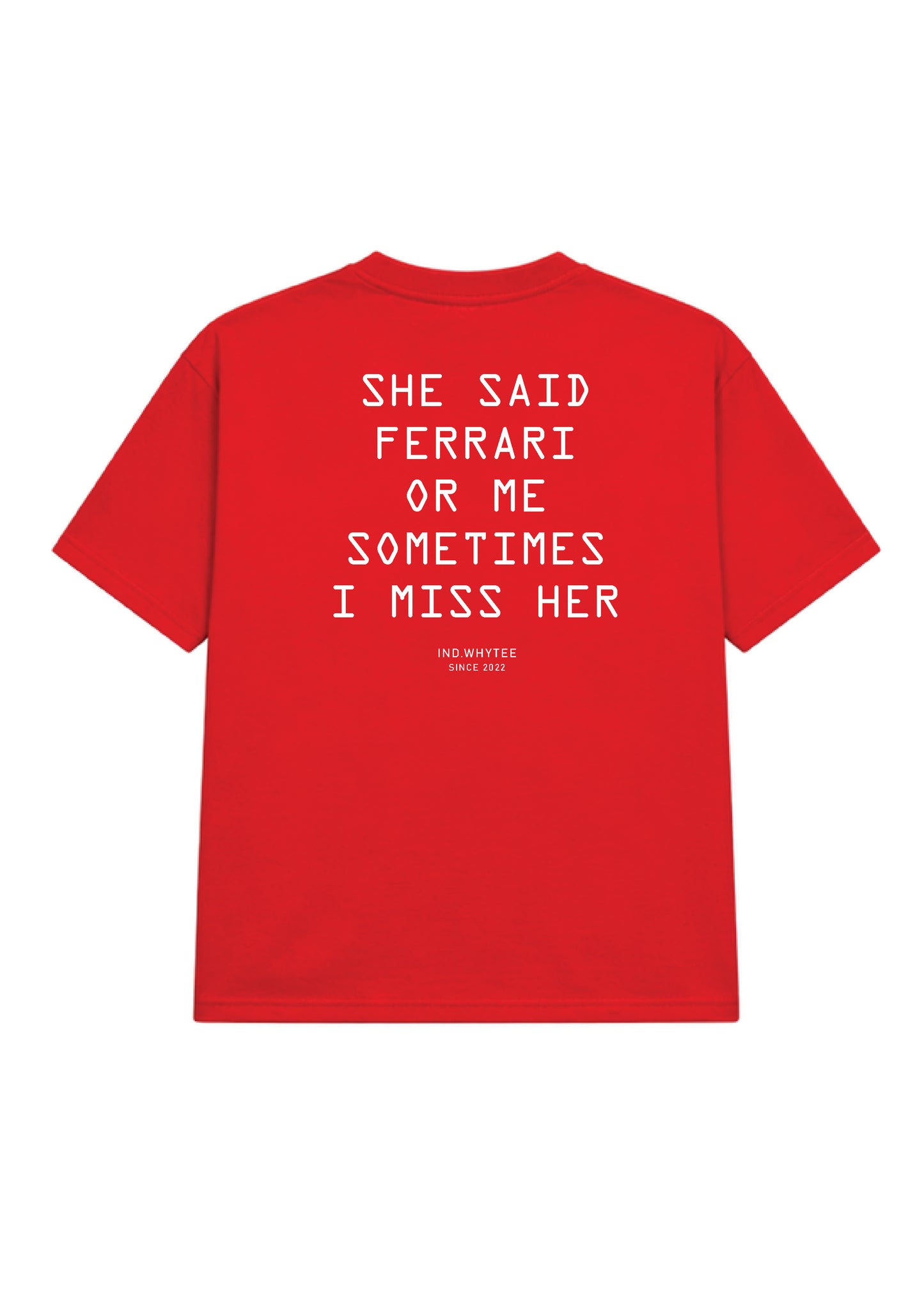 Ferrari or Her tee