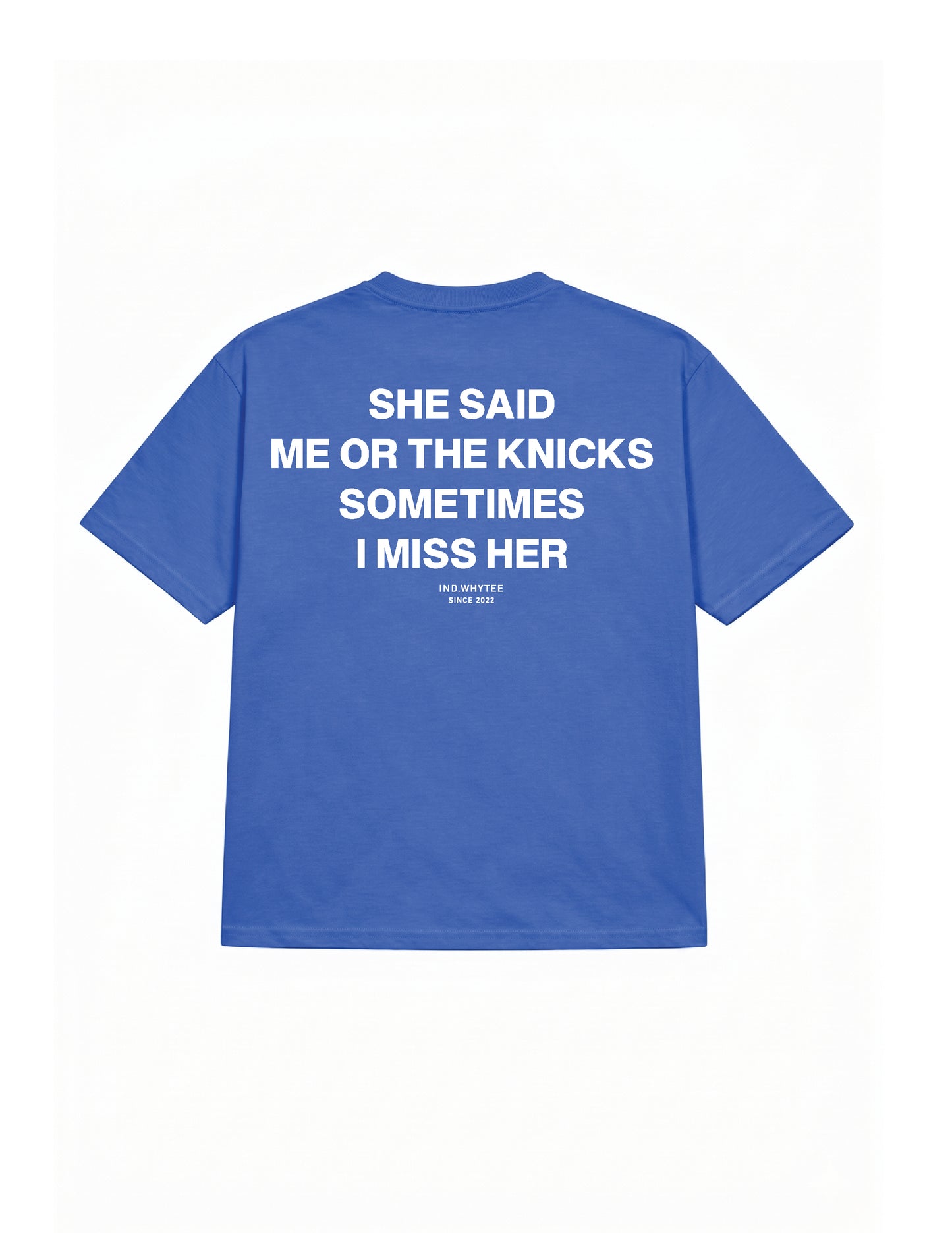 The knicks or her tee