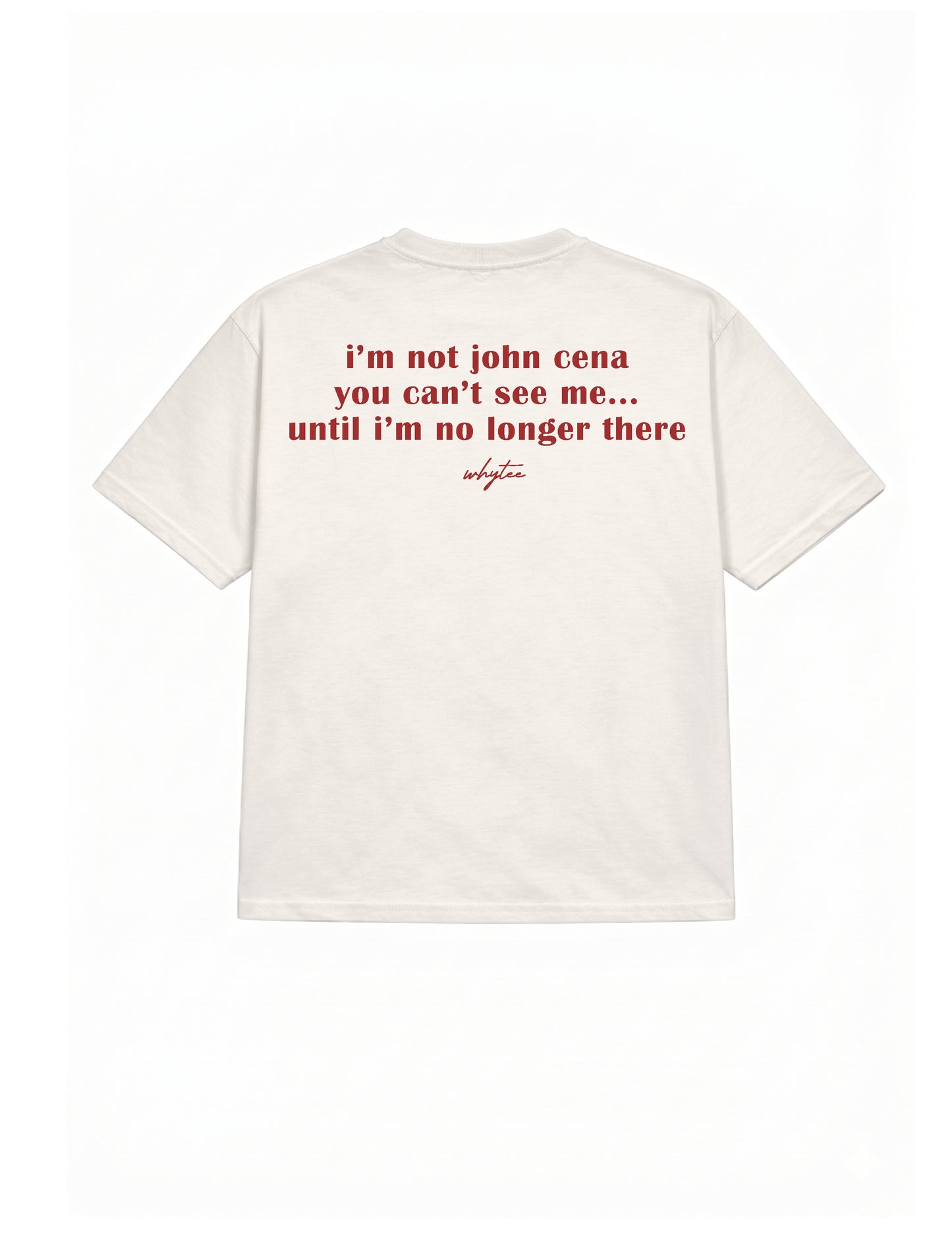 I'm not John cena