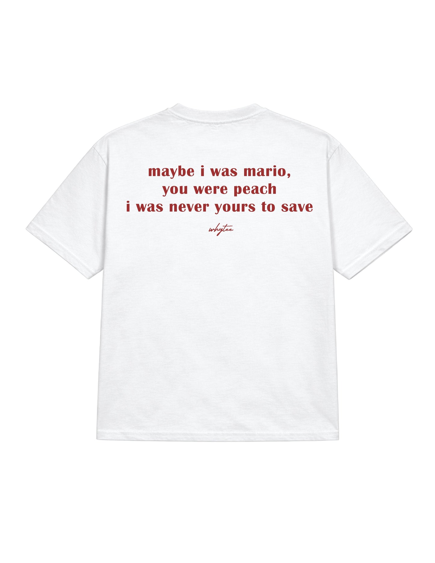I was Mario tee