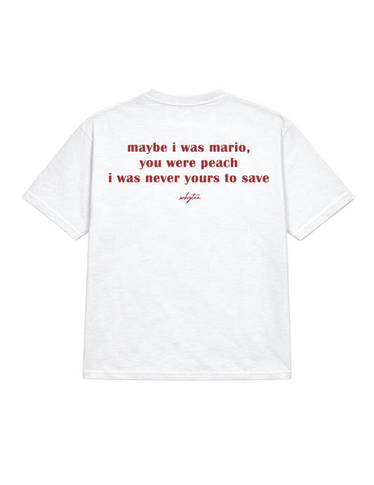 I was Mario tee