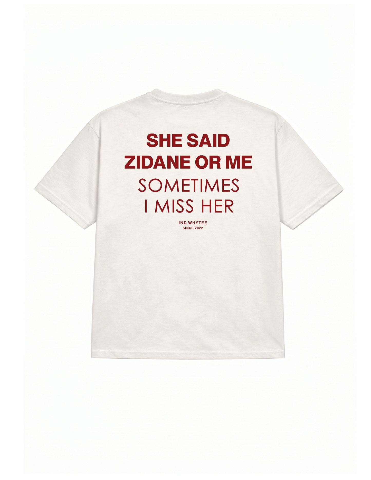 Zidane or her tee