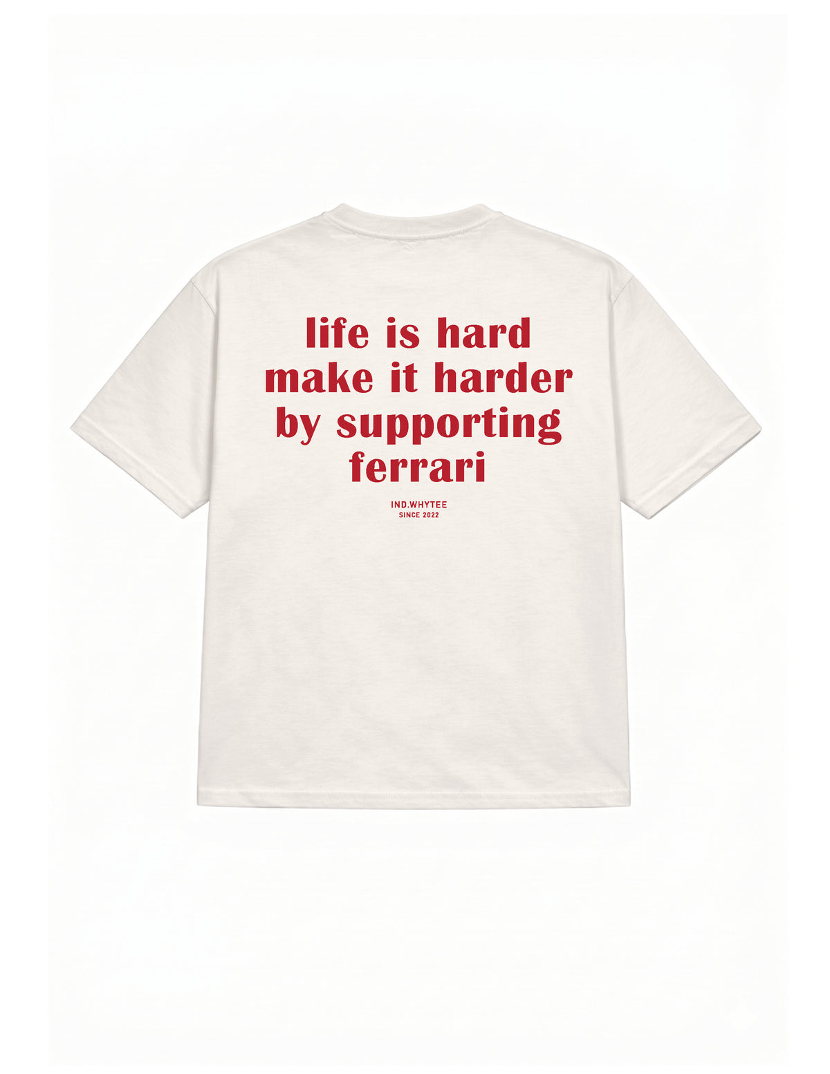 Life is Hard (F1 Edition) tees